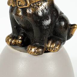Bronze Dog Figurine, 3.2 - thumbnail 4