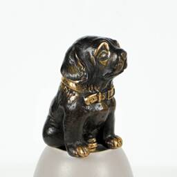 Bronze Dog Figurine, 3.2 - thumbnail 3