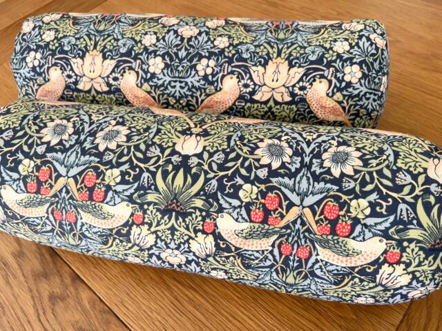 William Morris Bolster Cushion Includes Inner - 2 Sizes Available 14 Fabric Choices - image 1