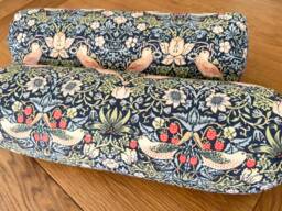 William Morris Bolster Cushion Includes Inner - 2 Sizes Available 14 Fabric Choices - thumbnail 1