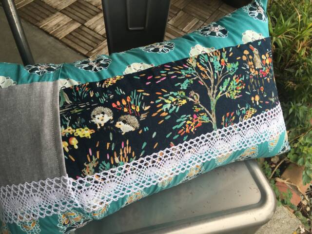 Hedgehog, Rabbits & Squirrels Oh My Pillow - image 1