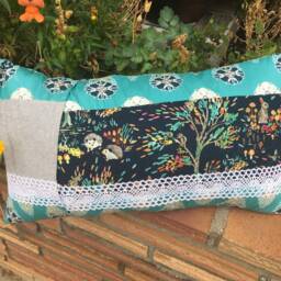 Hedgehog, Rabbits & Squirrels Oh My Pillow - thumbnail 2