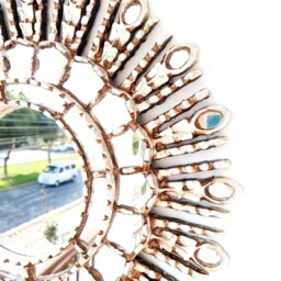 "Peruvian Mirrors - ""Silver Eye 45cm" - thumbnail 3