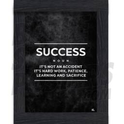 Success Gym Motivational Fitness Poster - A4/A3 Sizes Plus Framed Option - thumbnail 2