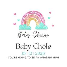 Personalised Baby Shower Candle Gift Set, New Mum To Be Hamper, Custom Name, Gift, Party - thumbnail 2