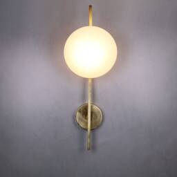 Wall Lighting - Brass Gold Lamp Vanity Light Fixture, Sconce , Bedroom Sconce- Million Model Ranor Design - thumbnail 2