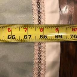 Handmade 69 Inch Frosted Green Sequin Christmas Tree Skirt - Made in Usa - thumbnail 4