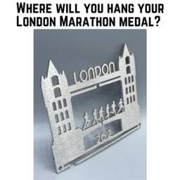 Medal Hanger - Holder Display London Marathon Gifts For Runners - thumbnail 2