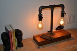 steampunk Lamp - thumbnail 1