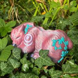 Night Elf Dreaming Sparkly Pink Xl 3D Printed Planter 24cm X 13cm - thumbnail 4