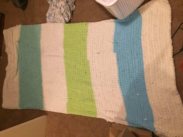Handmade Knit Blanket