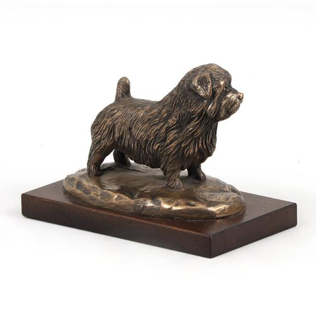 Norfolk Terrier, Dog Wooden Base Statue, Limited Edition, Artdog - image 1