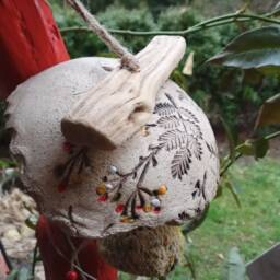 Handmade Ceramic Feed Roof - thumbnail 4