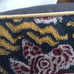 Clarence House Pillow Cover in Tibet Dragon(Tibet Small Scale Charcoal With Soft Woven Back & Mustard Cord - 13 - thumbnail 2