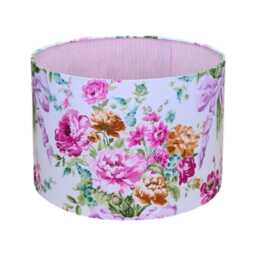 Bridgerton Floral Drum Lampshade Liberty Bow Bouquet Fabric - thumbnail 2