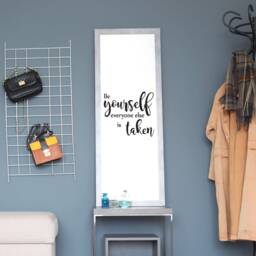 "Vinyl Wall Art Decal - ""Be Yourself Everyone Else Is Taken" - thumbnail 2