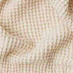 Vanilla Linen Throw Blanket - Soft Waffle Weave Summer Cozy Breathable Textured Housewarming & Home Decor Gift - thumbnail 2