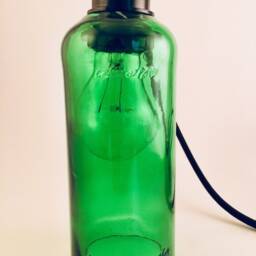 Jameson Irish Whiskey Bottle Hanging Pendant Light Fixture With Fittings - thumbnail 3