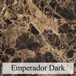 Emperador Dark Genuine Marble Coffee Table - thumbnail 3