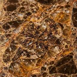Emperador Dark Genuine Marble Coffee Table - thumbnail 4
