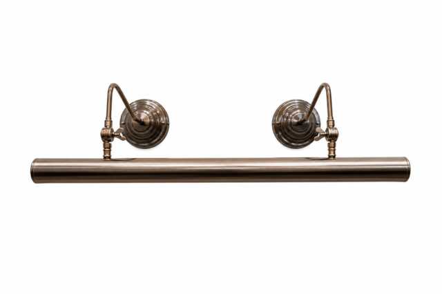 Handcrafted Brass Picture Light - Mid-Century Modern Art Deco Wall Sconce - image 1