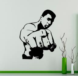 Wall Decal Muhammad Ali The Greatest Vinyl Sticker Sport Home Decor Ideas Room Interior Art 5(Mal - thumbnail 1