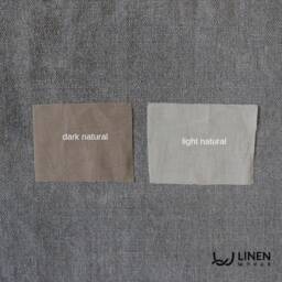 Natural Linen Bedding Set Softened Duvet Cover + 2 Pillowcases - thumbnail 4