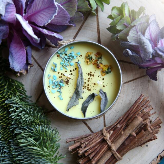 Imbolc Sabbat Candle - image 1