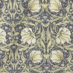 William Morris Pimpernel Blue/Cream Cushion, Handmade Pillow, Decorative Scatter Arts & Crafts Sofa Cushion - thumbnail 3