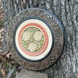 Celtic Family Circle - Cast Paper Blessing Irish Art Scottish Gift -Celtic Wheel - thumbnail 2