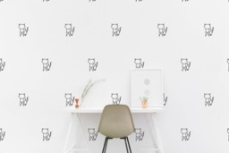Cat Origami Wall Decal Kitty Kids Room Wall Sticker Living Bedroom Pattern Wallpaper Vinyl Decals Stickers Home Decor - thumbnail 1