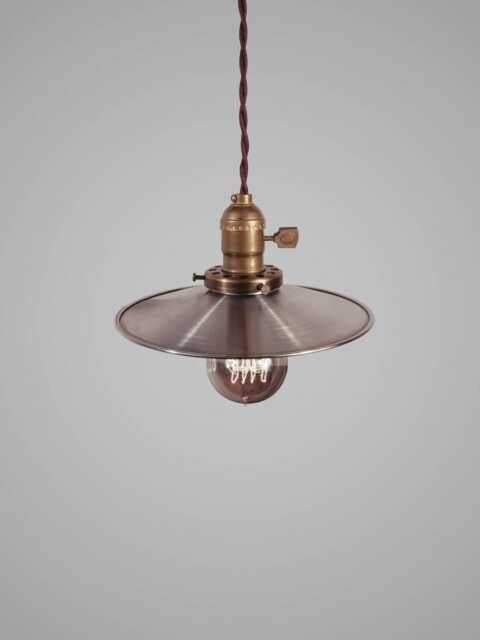 Vintage Pendant Light - Industrial Lighting Lamp With 8 - image 1