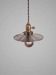 Vintage Pendant Light - Industrial Lighting Lamp With 8