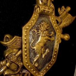 Britannic Shield Royal Lion Certer Of Crest Reproduction Old World Wall Decor - thumbnail 2