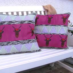 Cushion Cover Black Forest Safari 2 50x50 - thumbnail 2