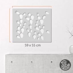 Stencil For Walls Phoenix Cactus Wall Stencil Prickly Pear For Painting Diy Decor Cacti Tropical Plant - thumbnail 3