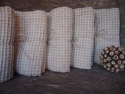 Linen/Cotton Bath Towel, Eco Linen Gift, Business Gift Idea, Christmas - thumbnail 1
