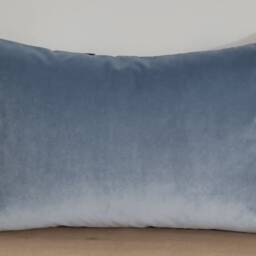 Linwood Omega Prints Gem Blue Onyx & Velvet Cushion Cover 35x55 cm - thumbnail 3
