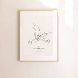 Personalised Print For Mummy - Wall Art Home, Keepsake Gift Mum From Children - thumbnail 3