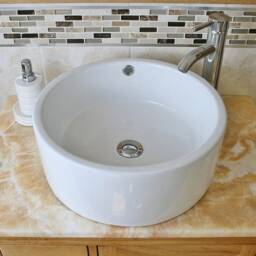 Bathroom Vanity Unit Free Standing Oak Cabinet Golden Honey Onyx Top Ceramic Basin Choice 503Gocbc - thumbnail 3