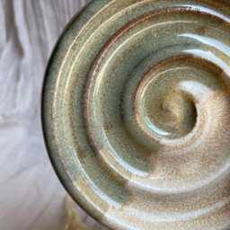 Bamboo Ceramic Soap Dish, Bathroom Tray, Handmade Kitchen Pottery, Household Holder, Thrown Textured Dishes - thumbnail 3