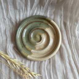 Bamboo Ceramic Soap Dish, Bathroom Tray, Handmade Kitchen Pottery, Household Holder, Thrown Textured Dishes - thumbnail 2