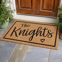 Life Is Better At Granny & Grandad's House - Custom Rug Elegant Baby News Mat - thumbnail 4