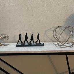 Beatles Abbey Road Silhouette - Wall Art Music Room Decor Classic Rock Gift - thumbnail 2