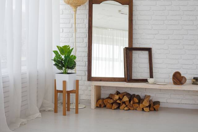 Mid Century Wooden Plant Stand 16 - image 1