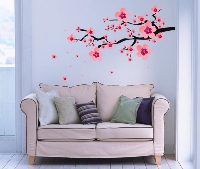 Cherry Blossom, Blossom Decal, Tree, Branch Wall Blossoms, D??cor - image 1