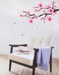 Cherry Blossom, Blossom Decal, Tree, Branch Wall Blossoms, D??cor - thumbnail 2