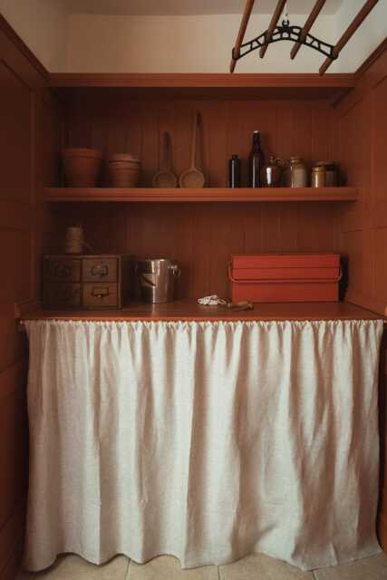 Linen Cafe Curtains Made To Measure Irish Pocket Top Kitchen & Door Curtain - image 1