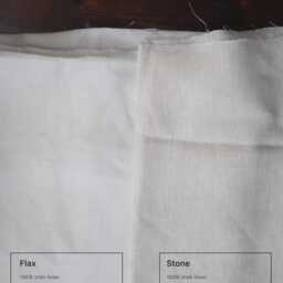 Linen Cafe Curtains Made To Measure Irish Pocket Top Kitchen & Door Curtain - thumbnail 4
