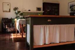 Linen Cafe Curtains Made To Measure Irish Pocket Top Kitchen & Door Curtain - thumbnail 3